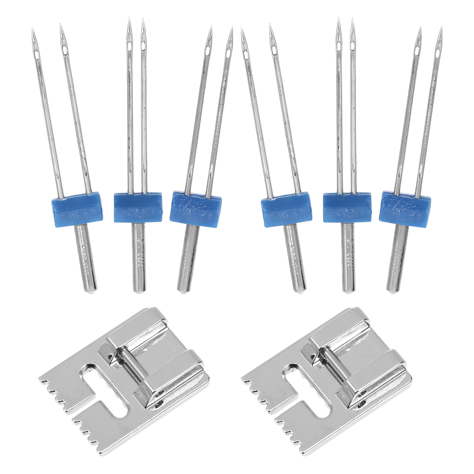 Sewing Machine Needle - 2Sets Sewing Machine Pintuck Presser Twin