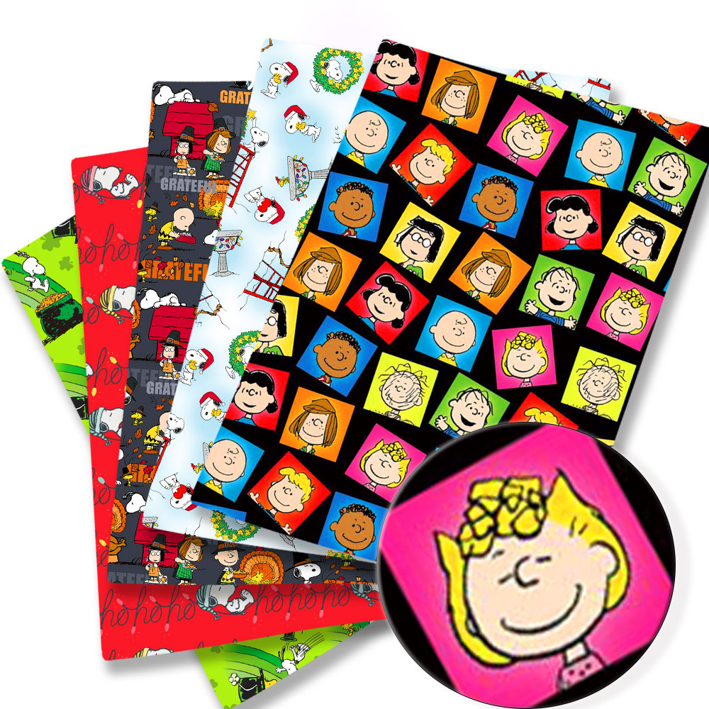 Sewing In Textile - TAKARA TOMY Snoopy fabric140x50CM Cartoon printed
