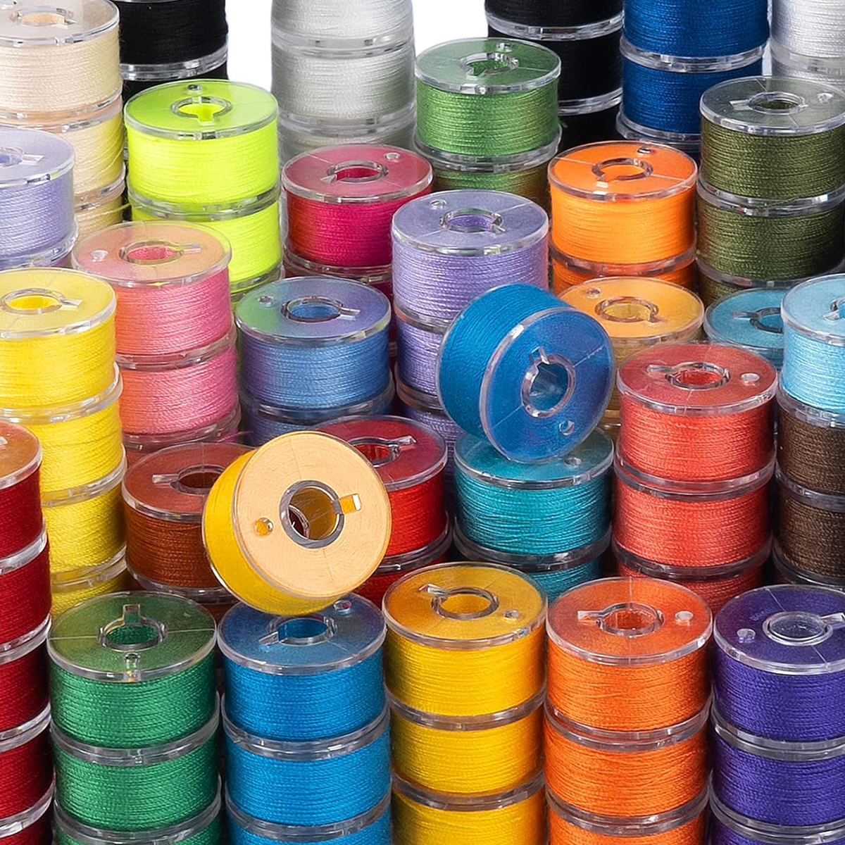 Sewing Machine Yarn - 20Pcs Bobbins and Sewing Threads Prewound