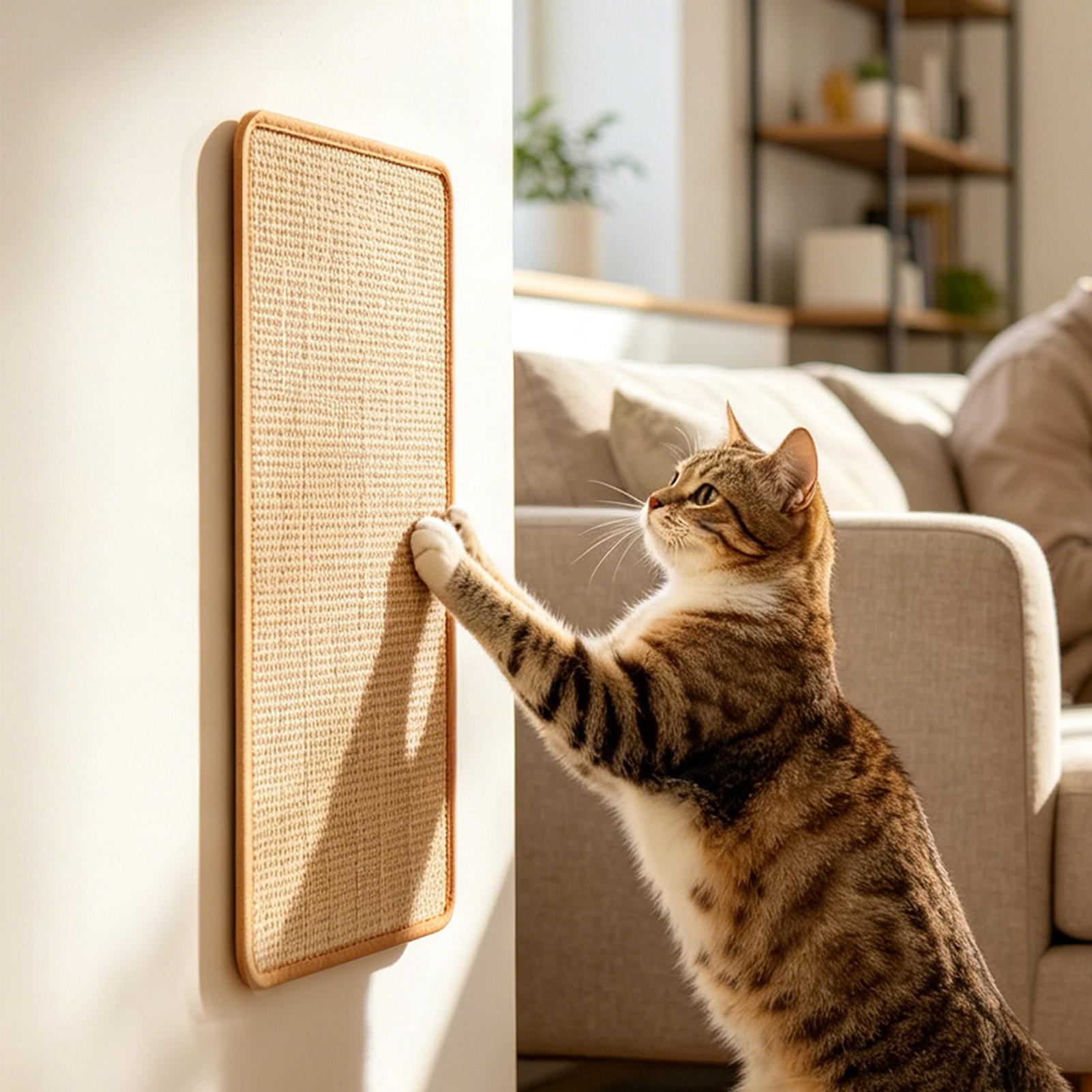 Cutting Mat Self Heal - Self-Adhesive Cat Scratcher Mat Sisal Scratching