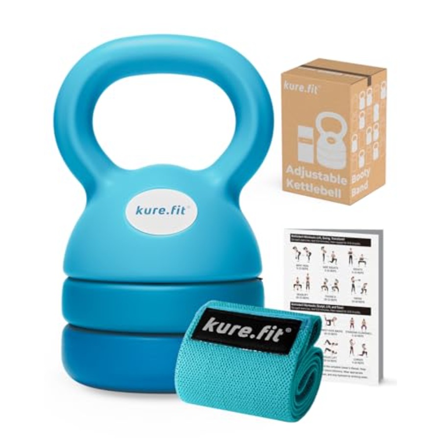 Fabric Weight Set - Adjustable Kettlebell 5 lb-12 lb Fitness