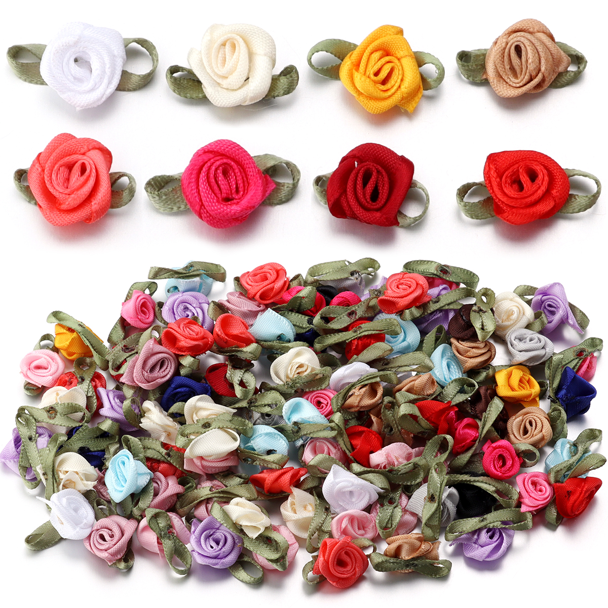 Sewing Production - 50Pcs 1.5x2.5cm 18 Colors For Choice