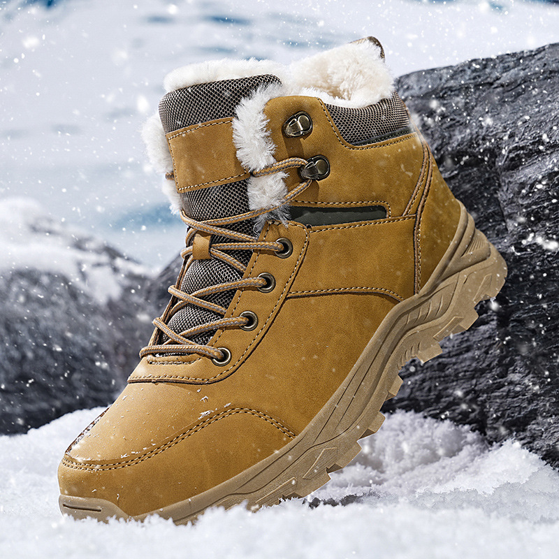 Sewing Nylon - Men's winter high top snow boots