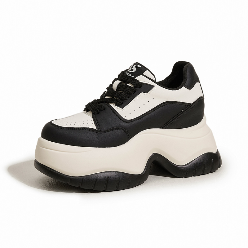8cm Platform White Sneakers Wo - Sewing Fleece recension och pris