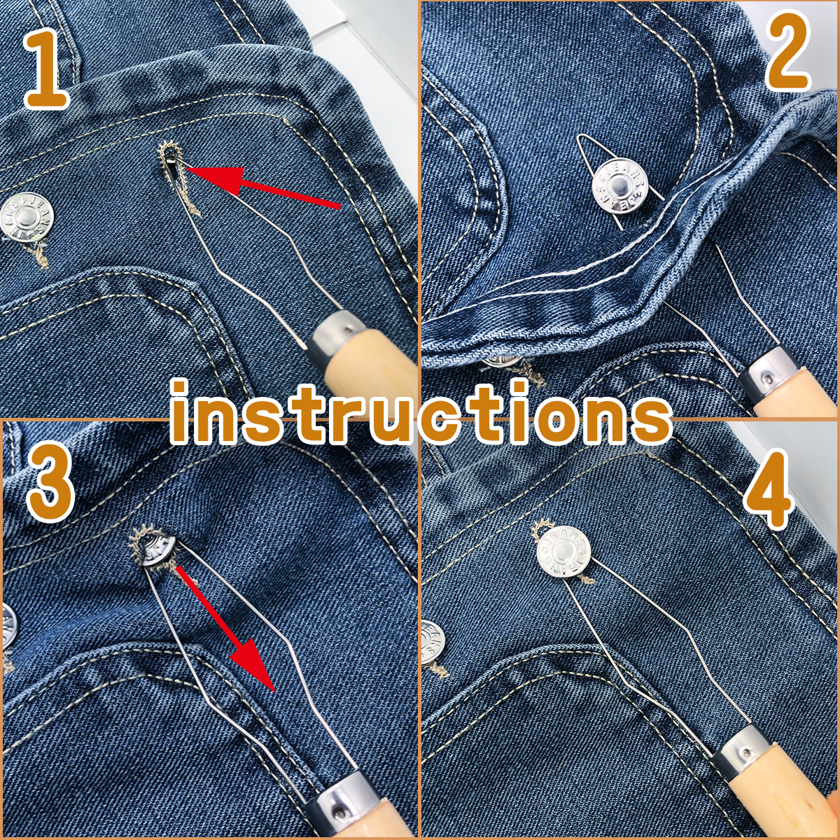 Quick Button Insertion Tool fo - Sewing Technology recension och pris