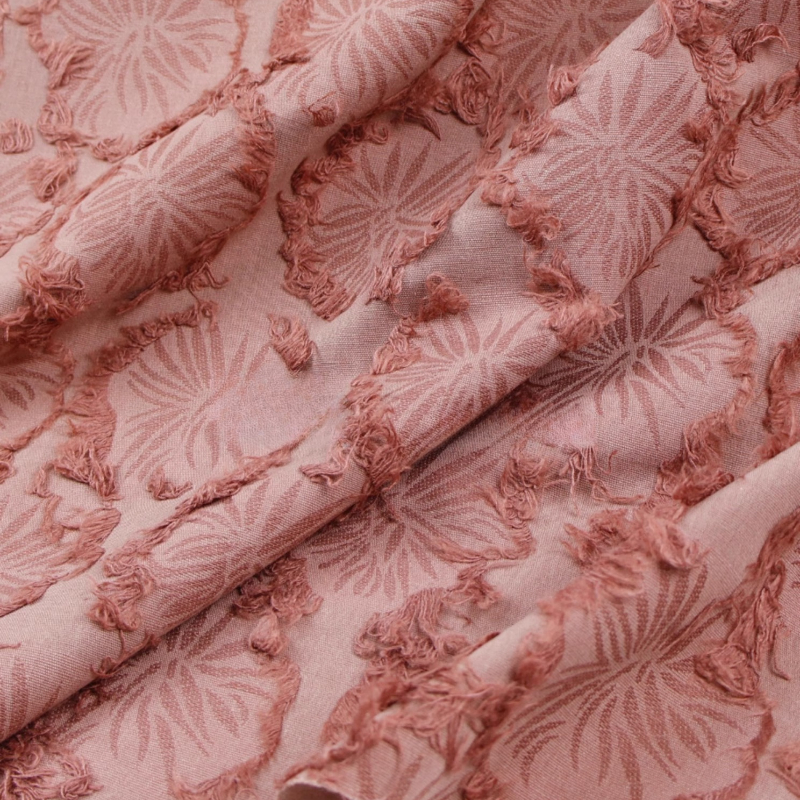 Cinnamon Pink Recycled Cotton  - Sewing Recycling recension och pris