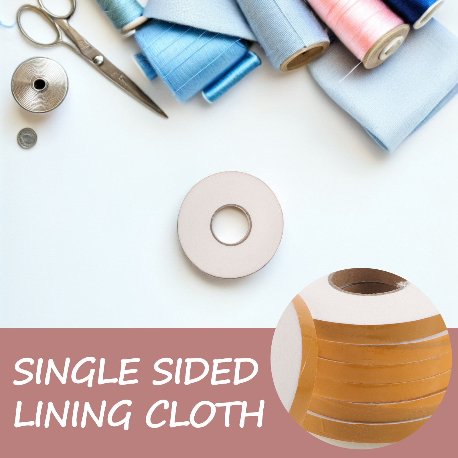 1Set Non-Woven Fusible Interfa - Hem Tape Fusible recension och pris