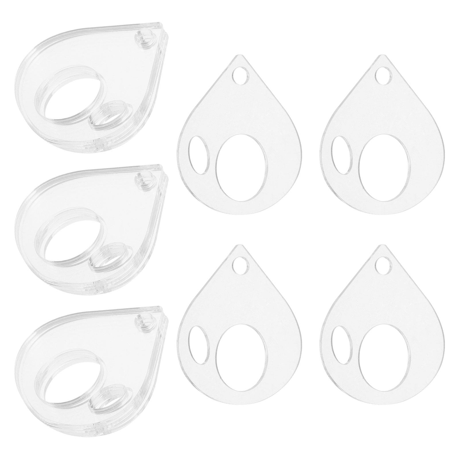 20Pcs Acrylic Bobbins Clear Th - Embroidery Floss Thread recension och pris