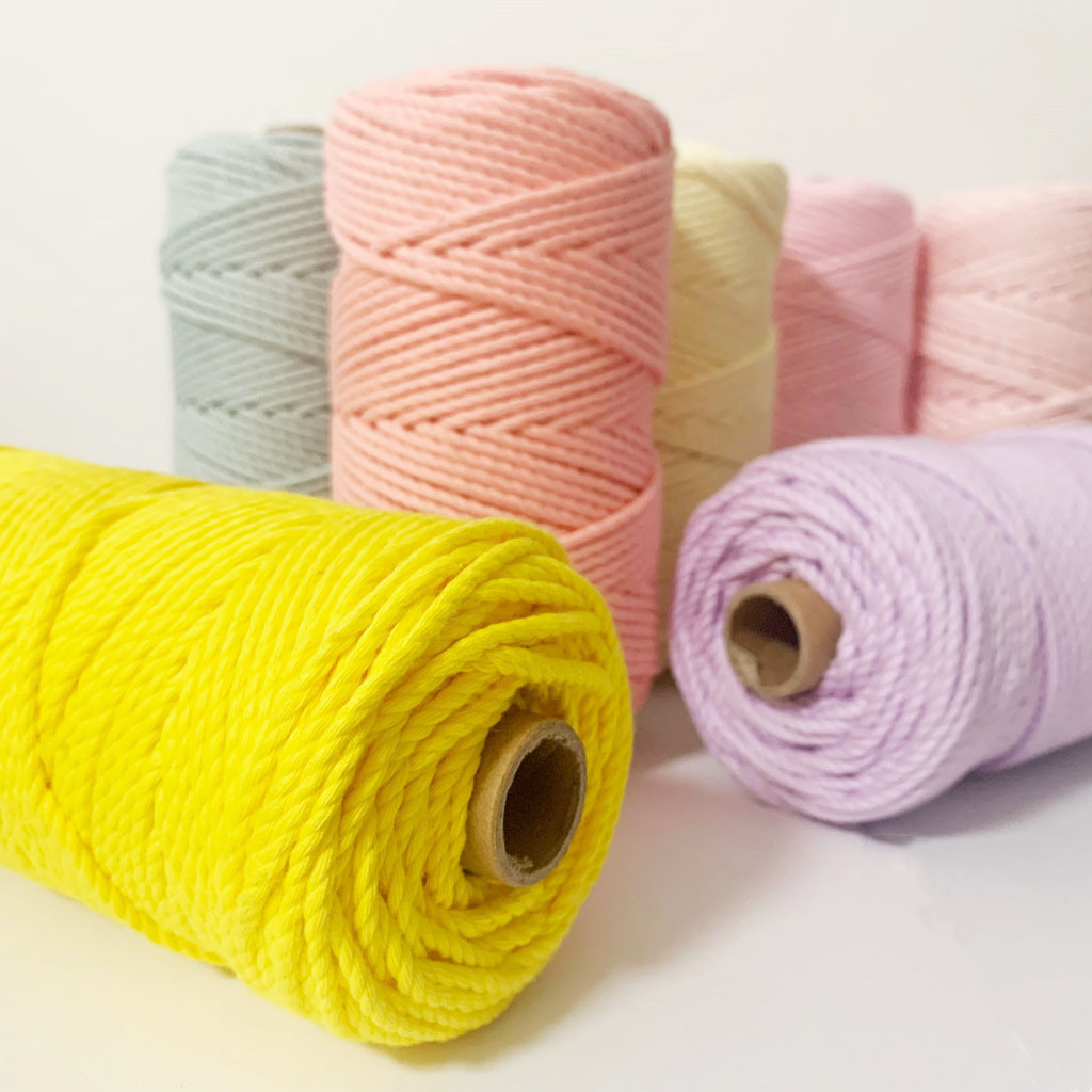 Macrame Cotton Rope Thread for - Sewing Recycling recension och pris