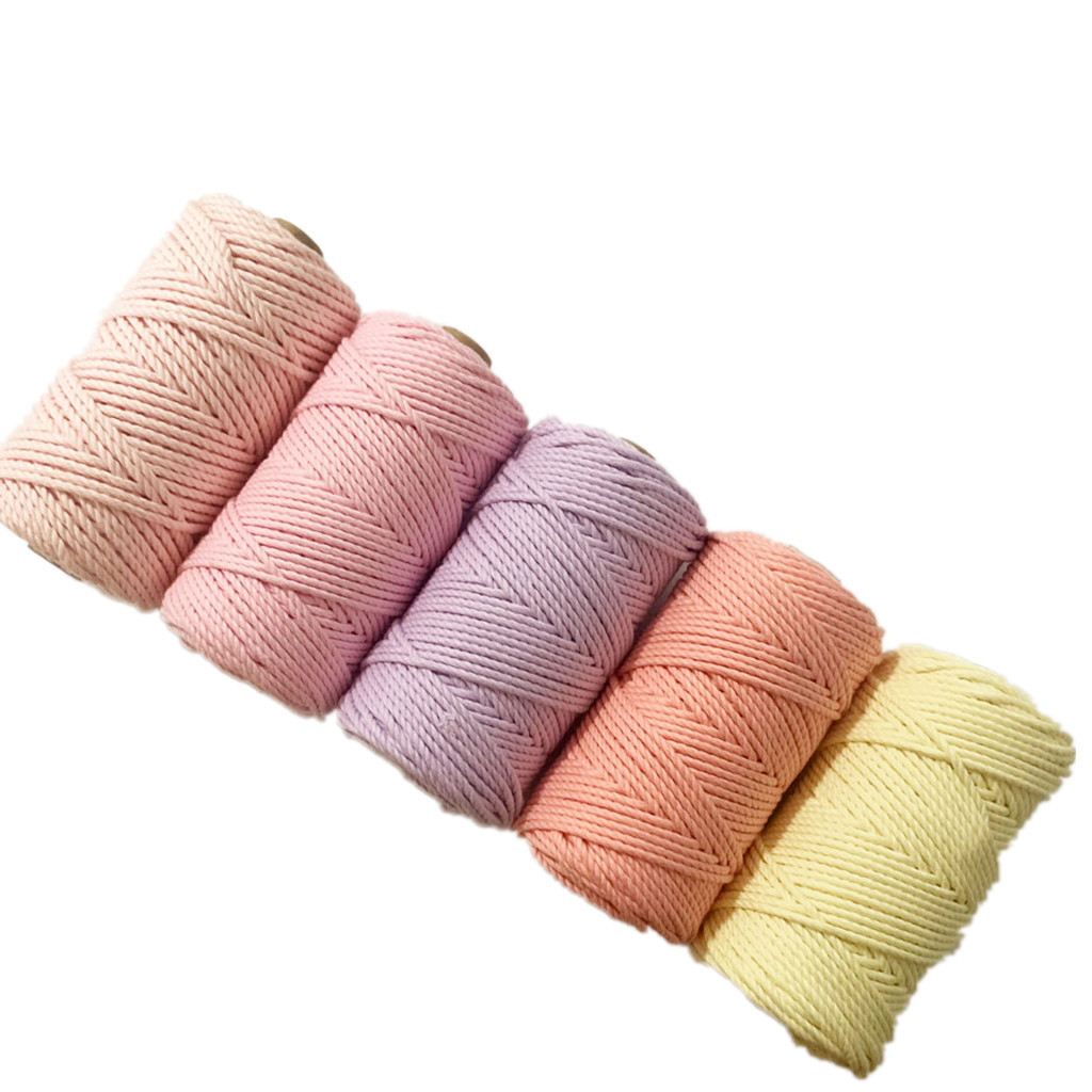 Macrame Cotton Rope Thread for - Sewing Recycling recension och pris