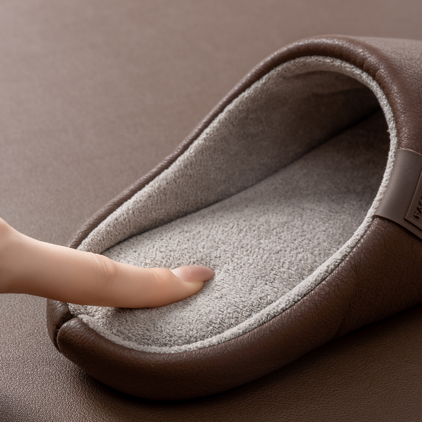 Men's Winter Slippers Fleece L - Sewing Fleece recension och pris