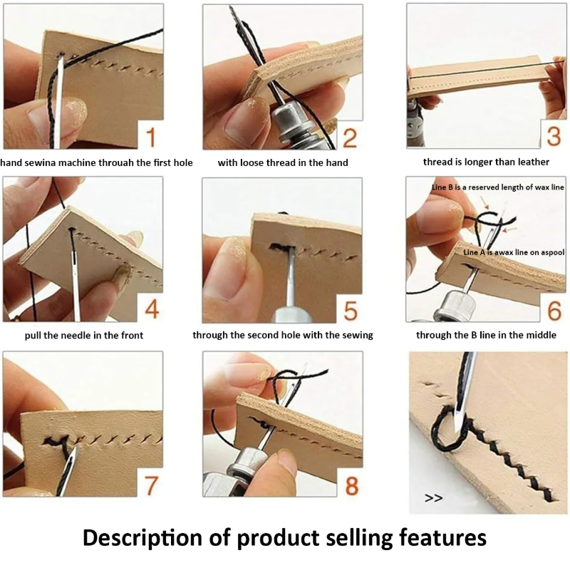 Professional Leather Sewing Aw - Sewing Technology recension och pris