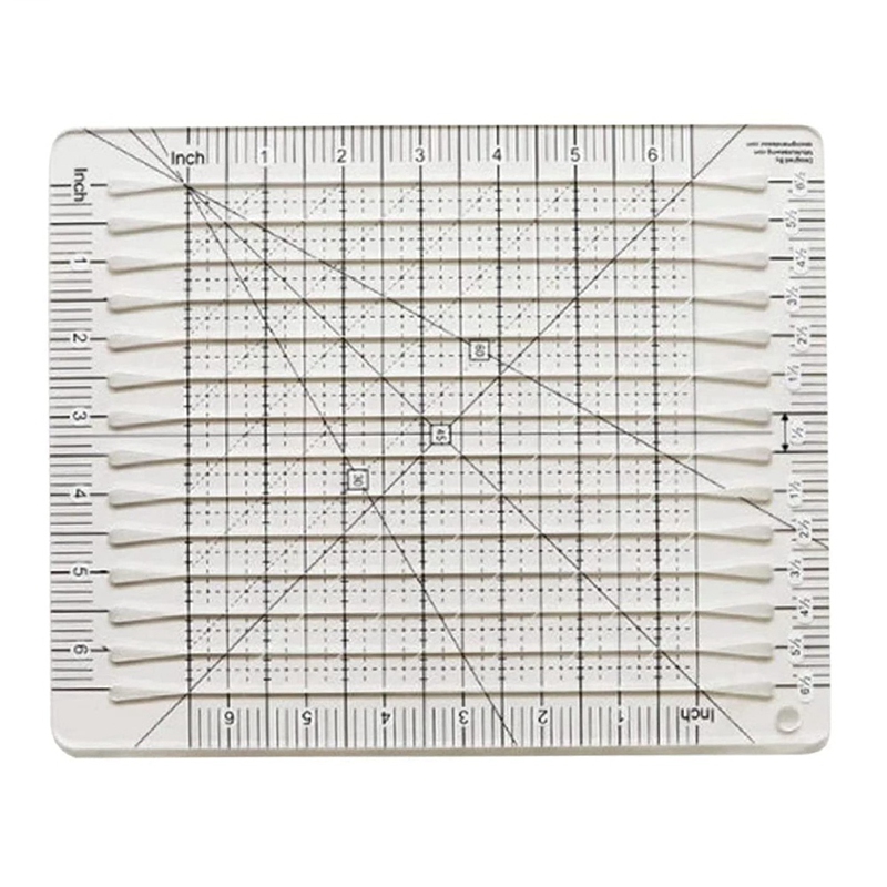 Sewing Ruler Fabric Cutting Ru - Quilting Ruler Square recension och pris