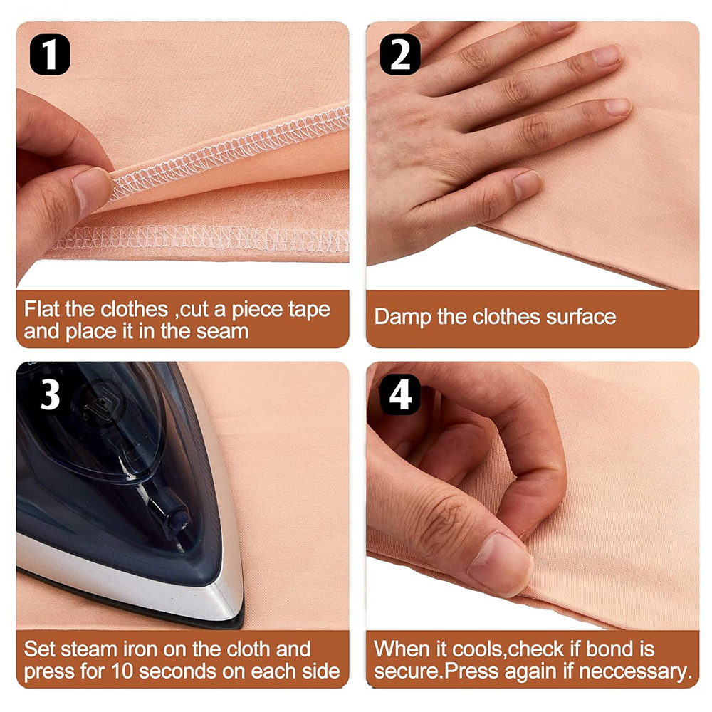 50M Iron on Hemming Tape No Se - Hem Tape Fusible recension och pris