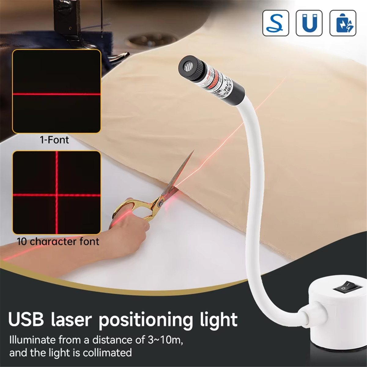 A002 USB Laser Positioning Lig - Sewing Factory recension och pris