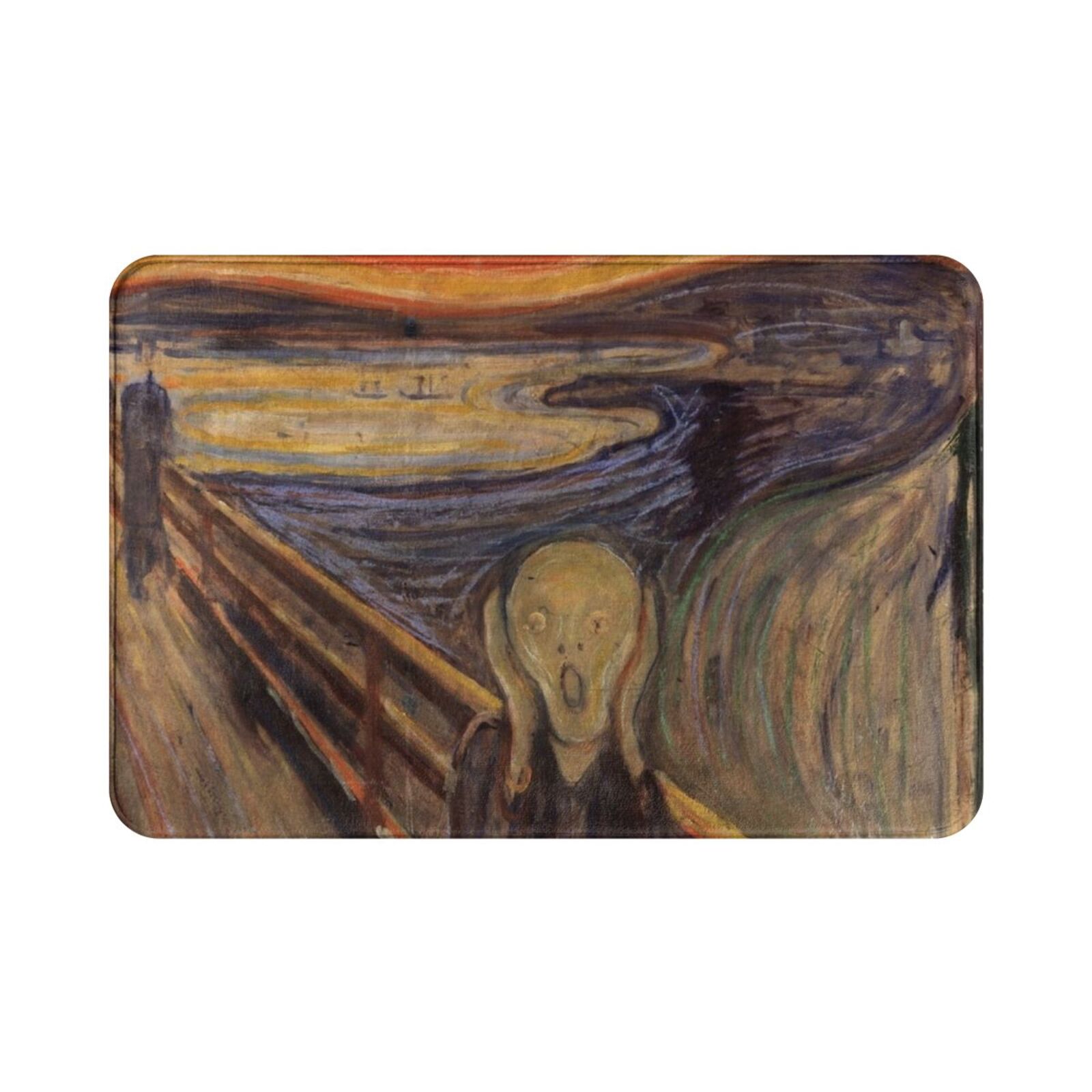 Munch's Scream Carpet Mat Rug  - Century Textile & Sewing Supply Saskatoon Sk recension och pris