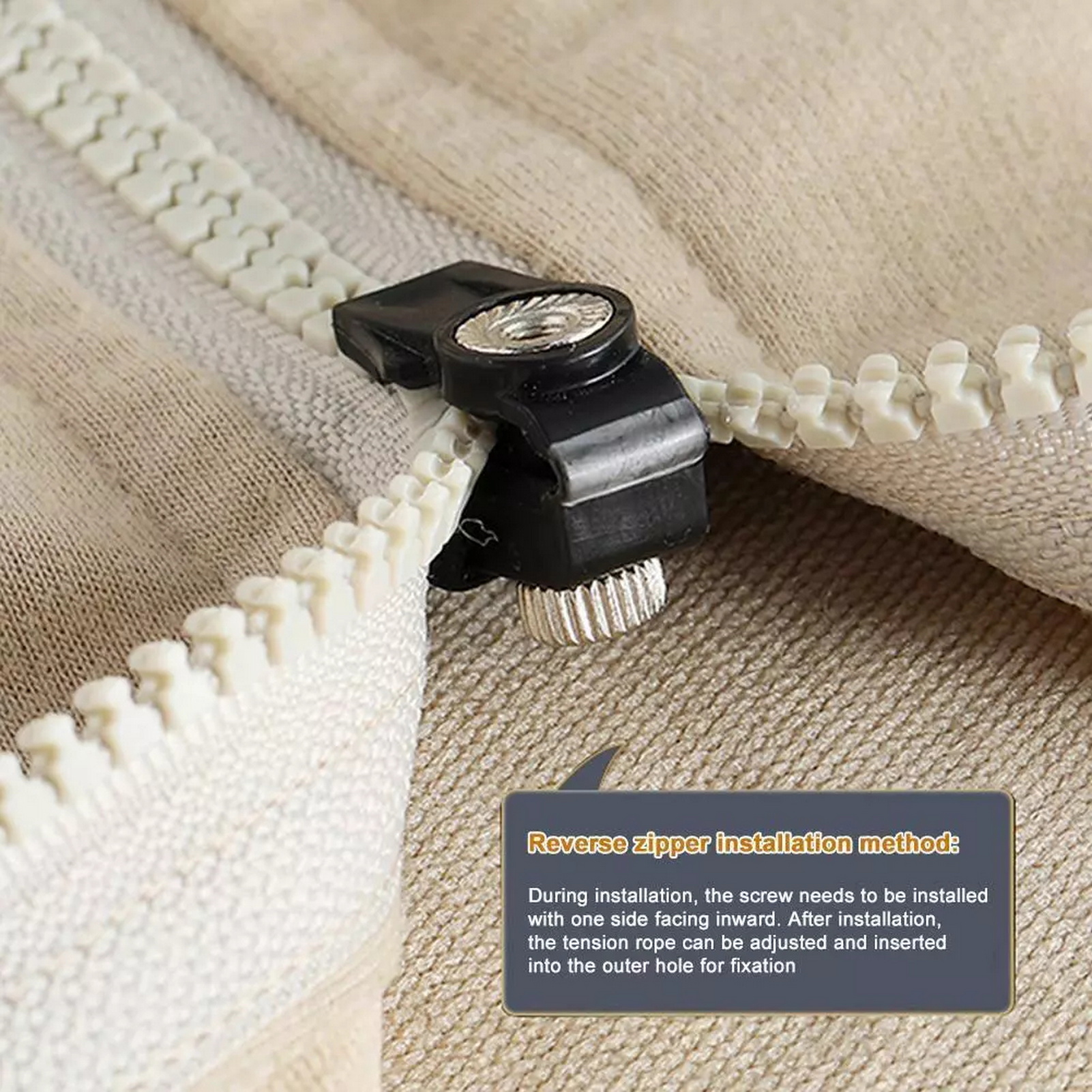 Universal Zipper Repair Kit Qu - Sewing Repair recension och pris