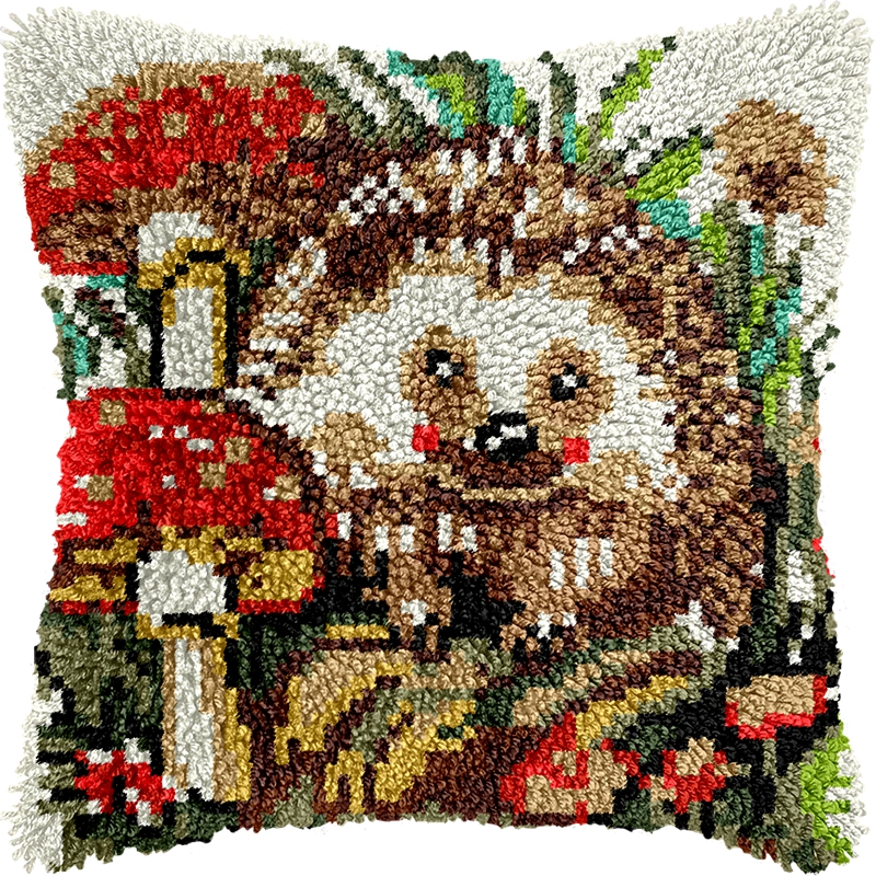 DIY Rabbit Cat Latch Hook Rug  - Sewing Pin Cushion recension och pris