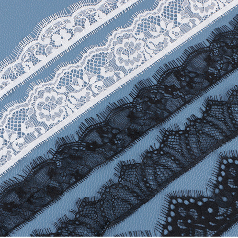 White Lace Big Eyelash Lace Me - Sewing Eyelet Fabric recension och pris