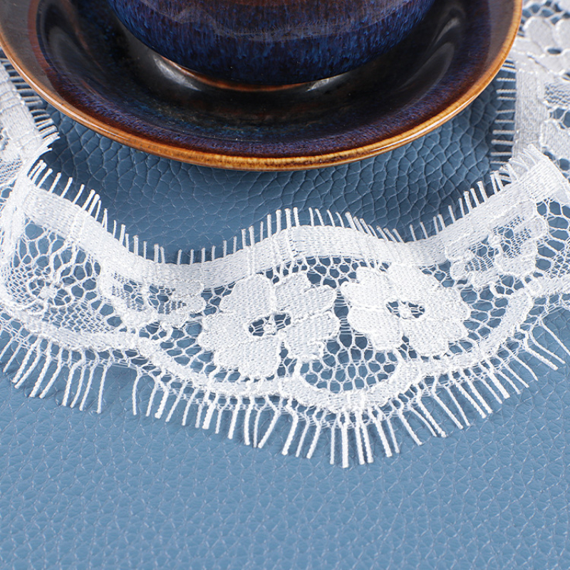 White Lace Big Eyelash Lace Me - Sewing Eyelet Fabric recension och pris