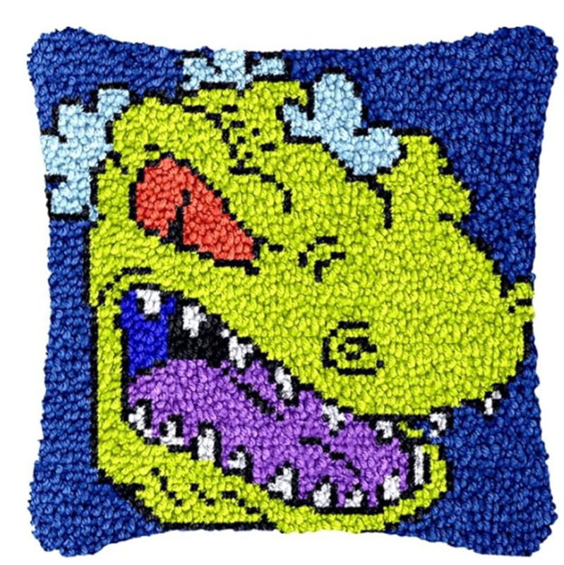 Dinosaur Latch Hook Pillow Kit - Sewing Pin Cushion recension och pris