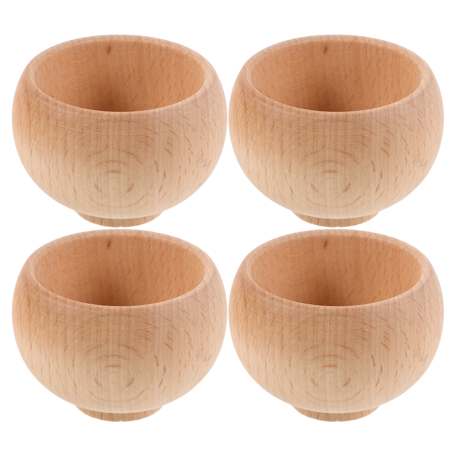 4Pcs Minimalist Wooden Pincush - Sewing Pin Cushion recension och pris