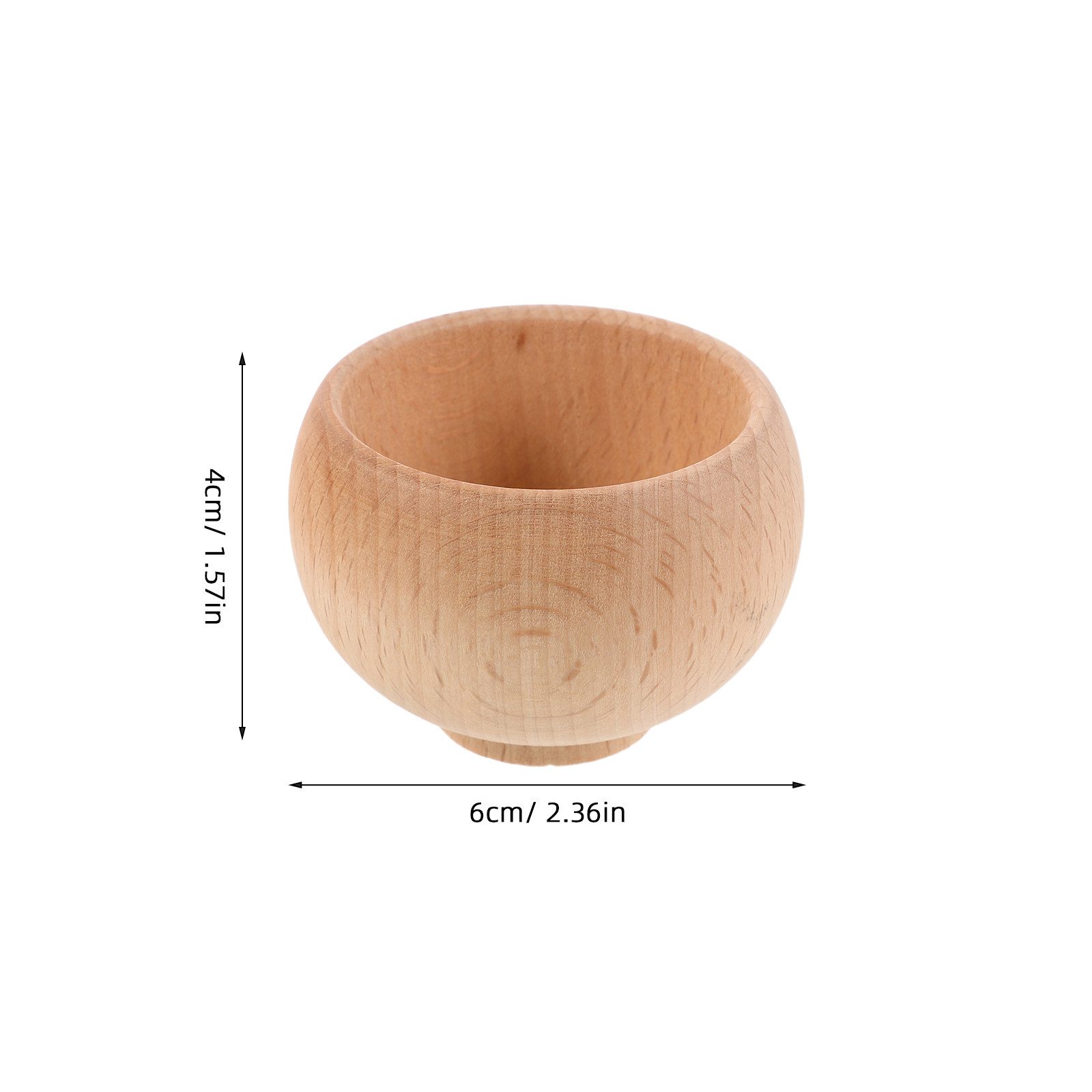 4Pcs Minimalist Wooden Pincush - Sewing Pin Cushion recension och pris