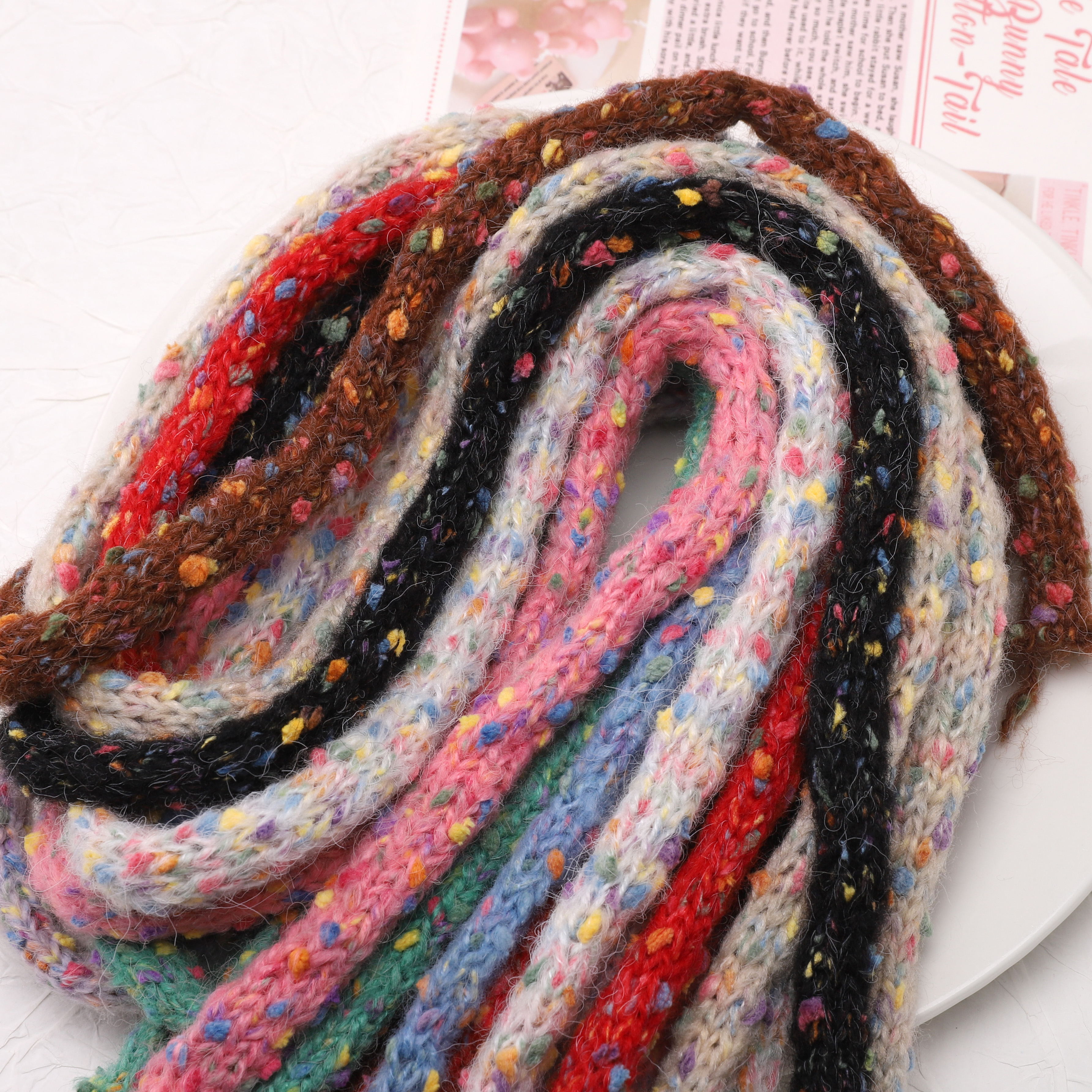 1Yard Soft Polyester Colorful  - Sewing Recycling recension och pris