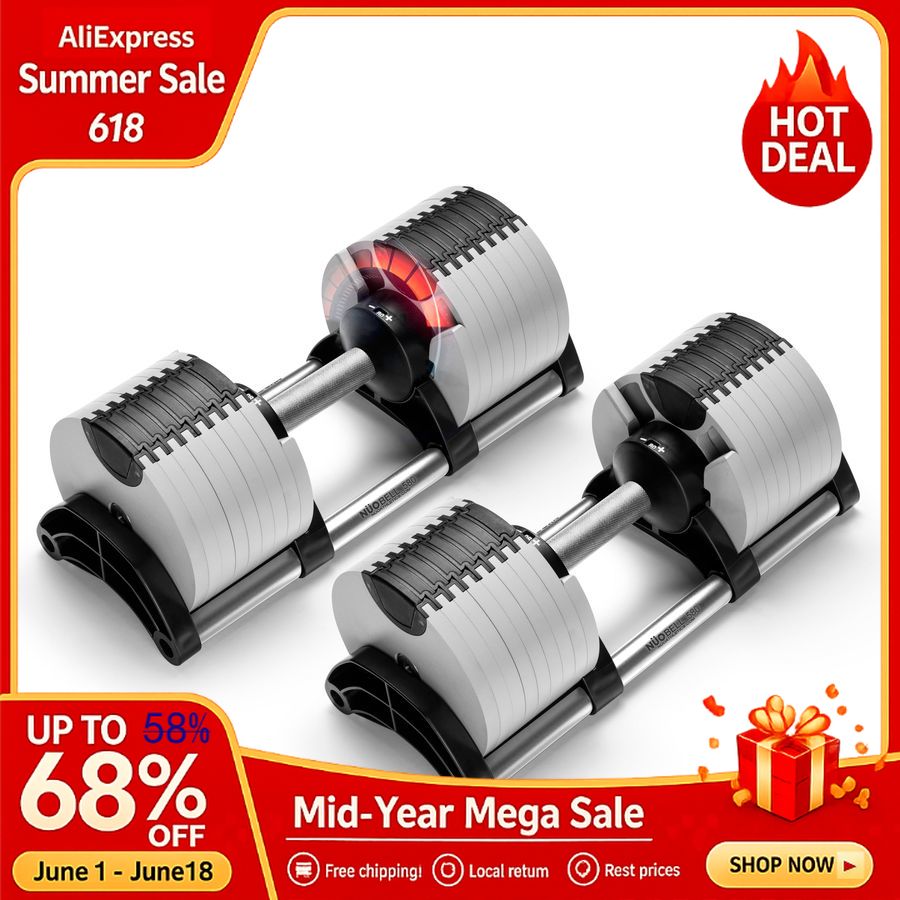 Adjustable Dumbbells 580 lbs R - Fabric Weight Set recension och pris