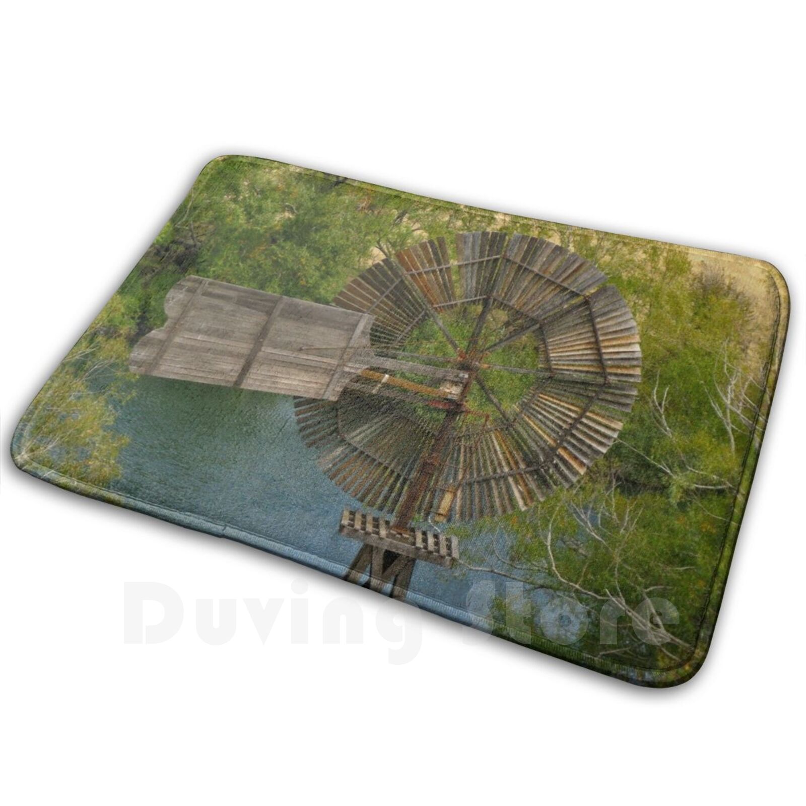 Wooden Windmill Carpet Mat Rug - Century Textile & Sewing Supply Saskatoon Sk recension och pris