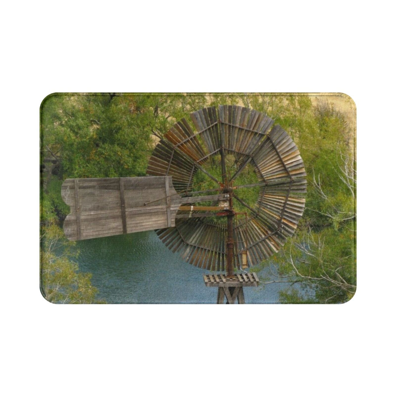 Wooden Windmill Carpet Mat Rug - Century Textile & Sewing Supply Saskatoon Sk recension och pris