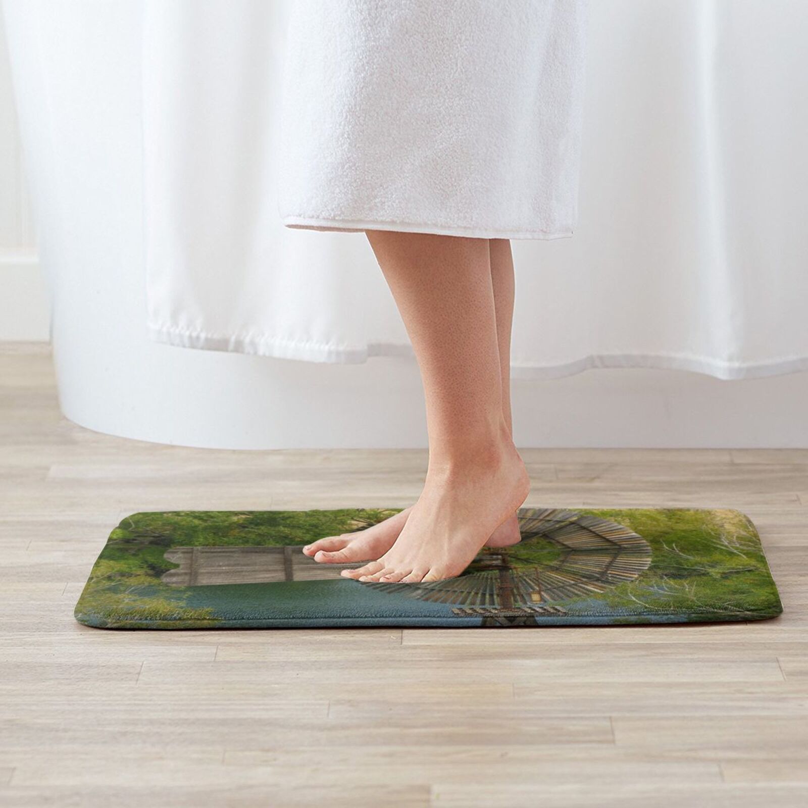 Wooden Windmill Carpet Mat Rug - Century Textile & Sewing Supply Saskatoon Sk recension och pris