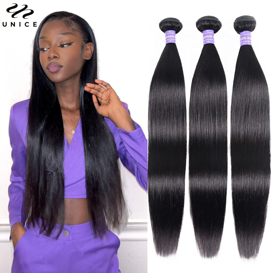 Unice Hair 8A Grade Straight H - Sewing Technology recension och pris