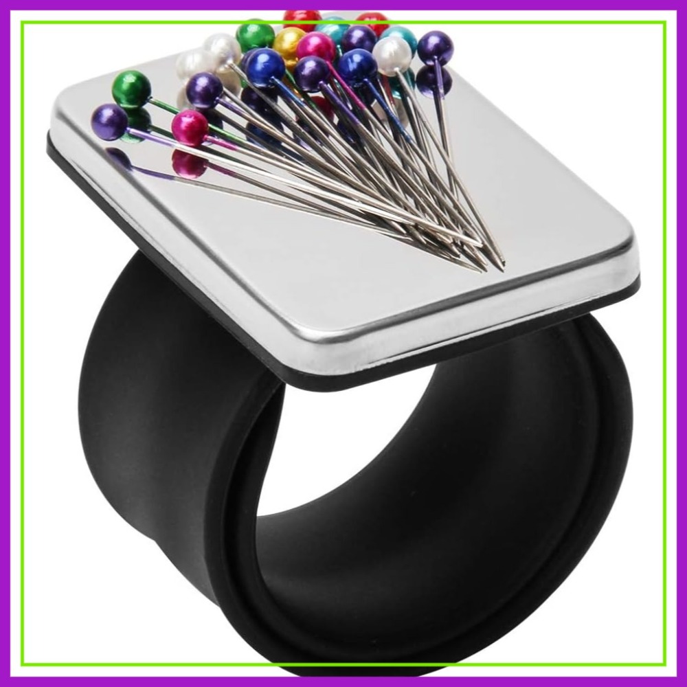 Magnetic Pin Holder Wrist Band - Sewing Pin Cushion recension och pris