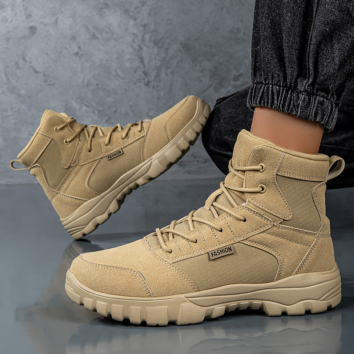 Men's shoes autumn and winter  - Sewing Nylon recension och pris