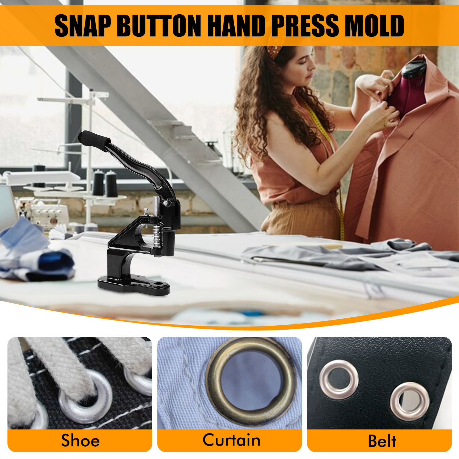 Manual Grommet Eyelet Machine  - Sewing Eyelet Fabric recension och pris