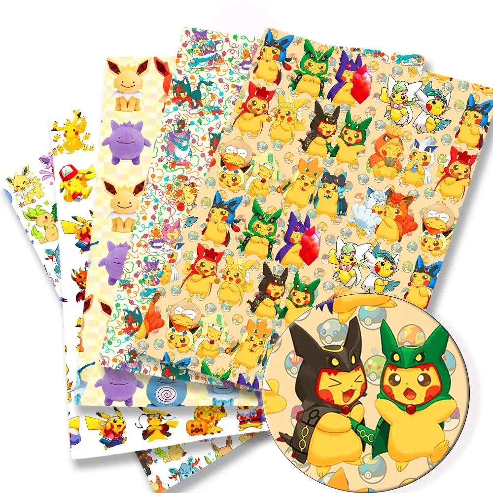 Pokemon Cartoon Fabric140*50cm - Sewing Production recension och pris