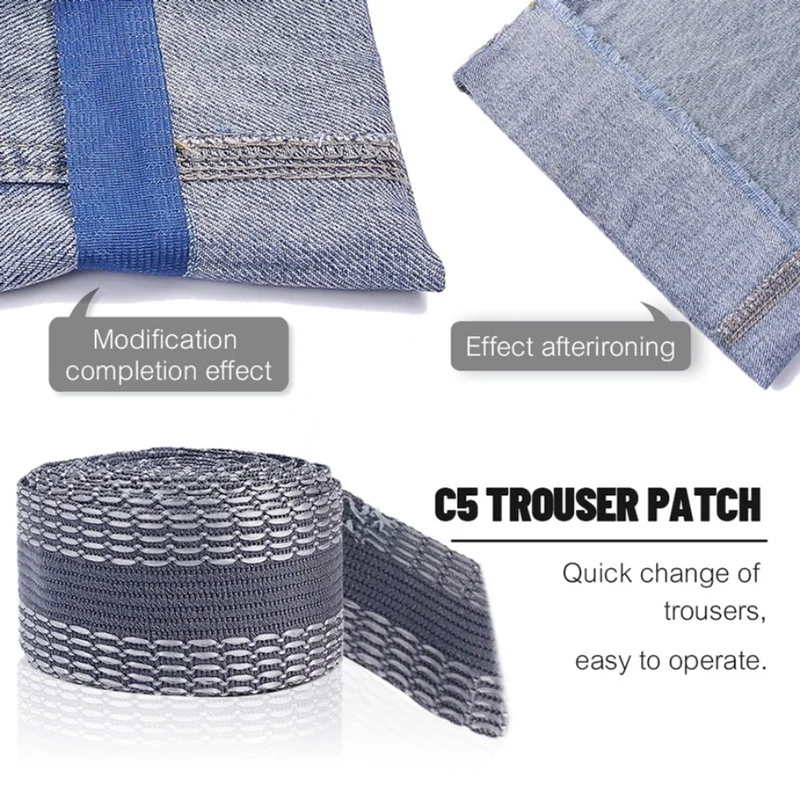 1M Self-Adhesive Pants Hem Pas - Interfacing Iron On recension och pris