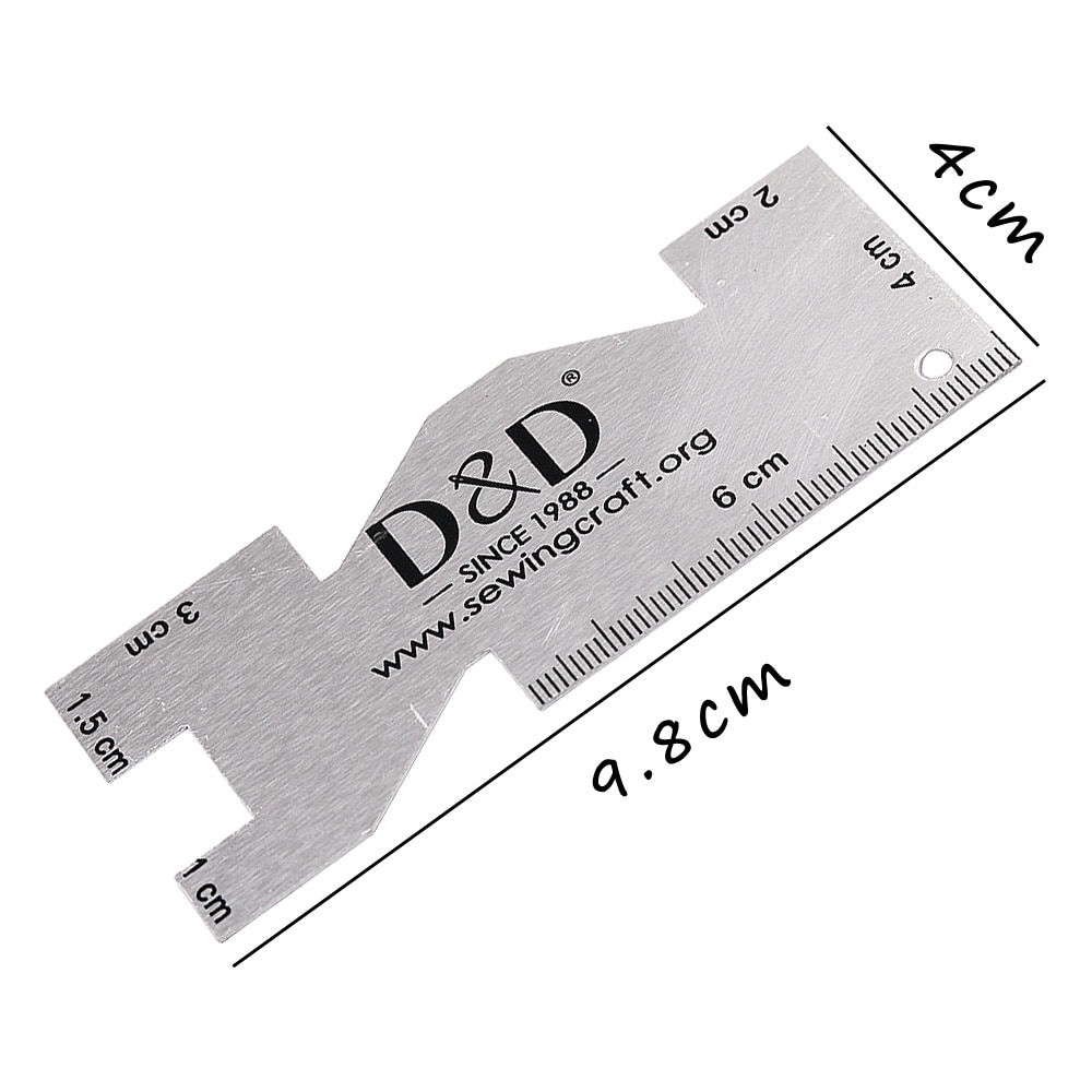 Metal Measuring Gauge Quilting - Quilting Ruler Square recension och pris
