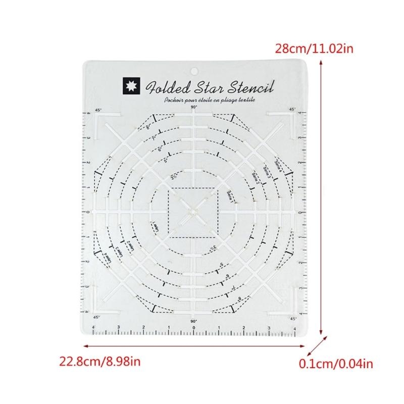 Fabric Cutting Ruler Sewing Ru - Quilting Ruler Square recension och pris