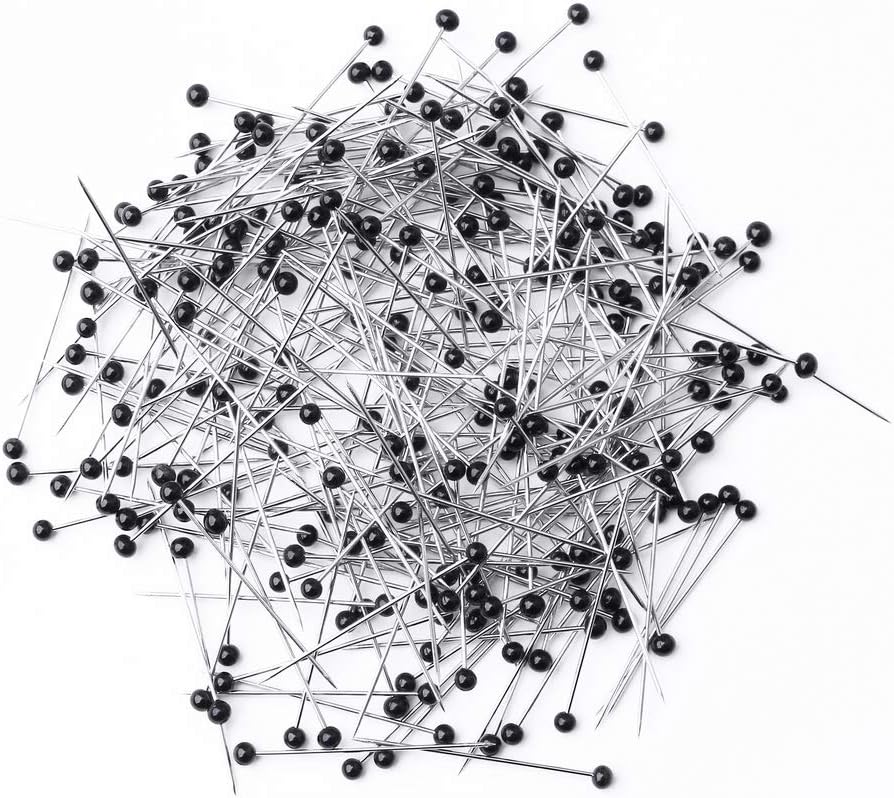 250 Pcs Black Glass Head Sewin - Sewing Production recension och pris