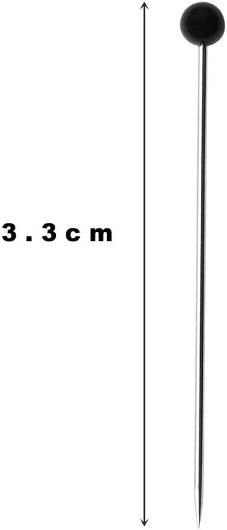 250 Pcs Black Glass Head Sewin - Sewing Production recension och pris