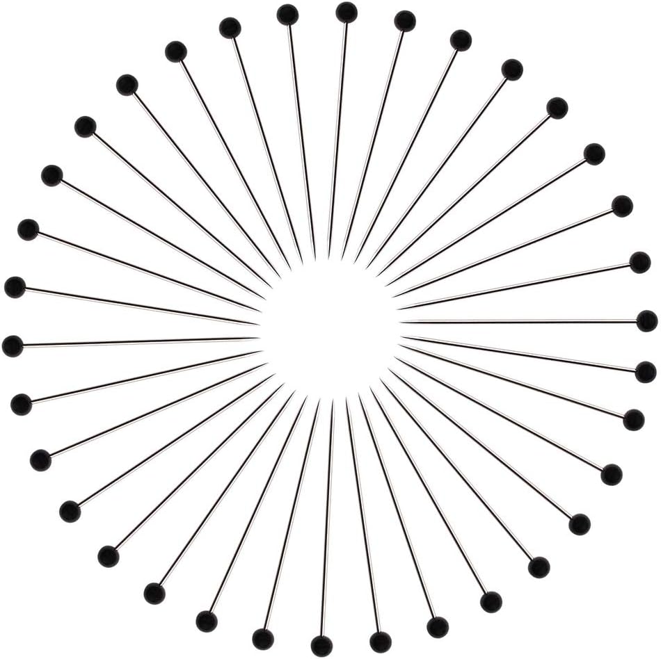 250 Pcs Black Glass Head Sewin - Sewing Production recension och pris