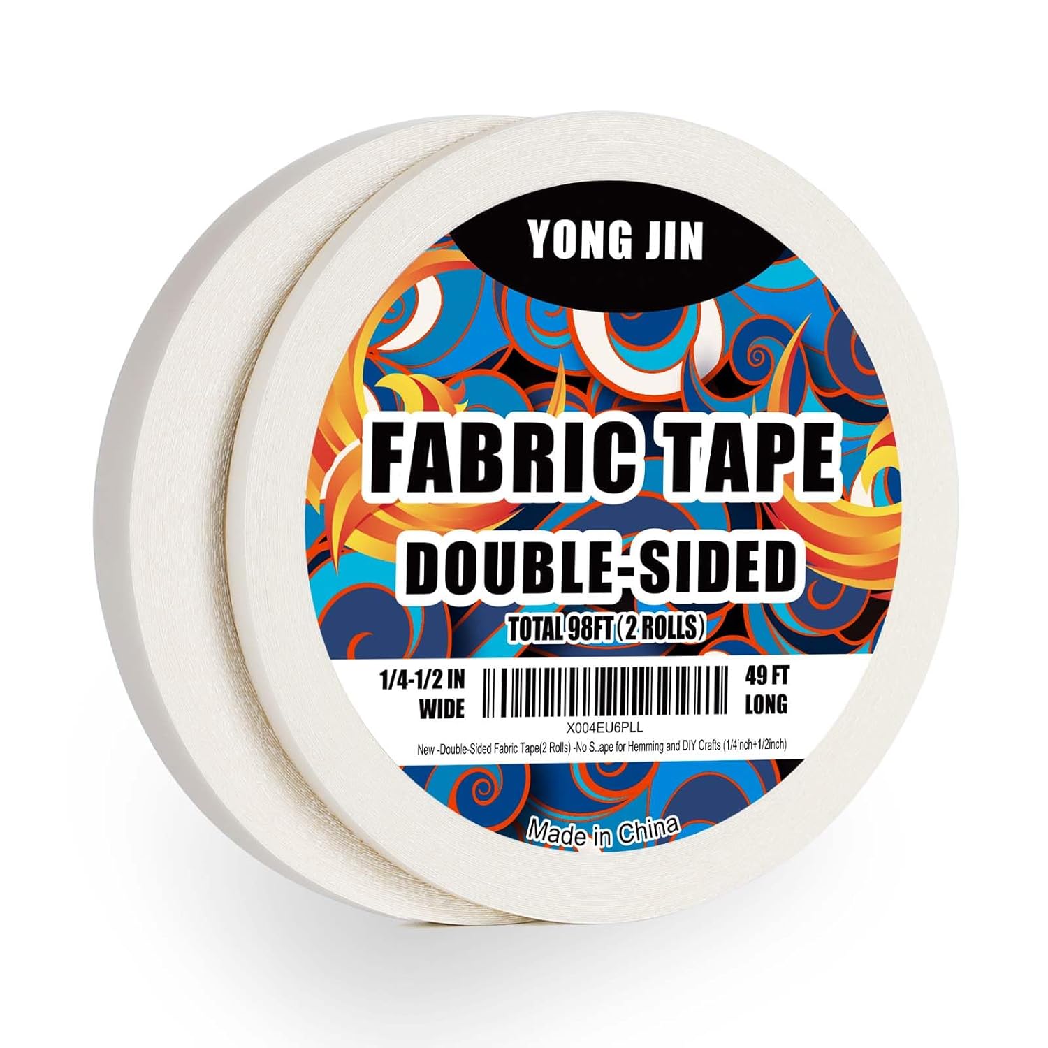 Double-Sided Fabric Tape 2 Rol - Sewing Repair recension och pris