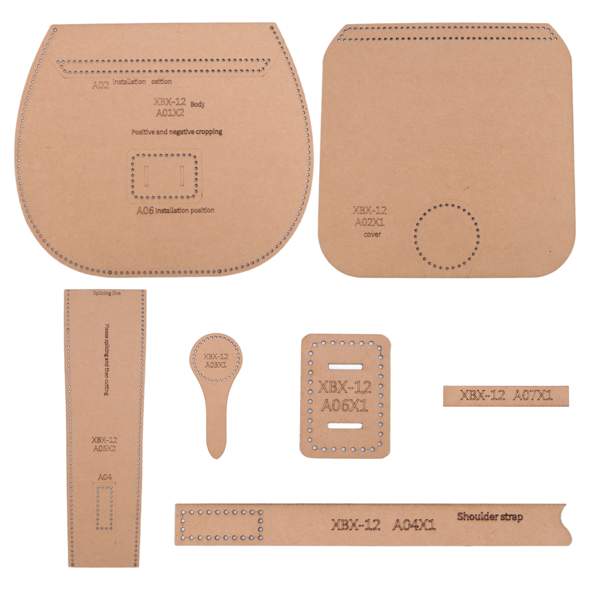 A06K DIY Leather Tool Kit Kraf - Sewing Production recension och pris