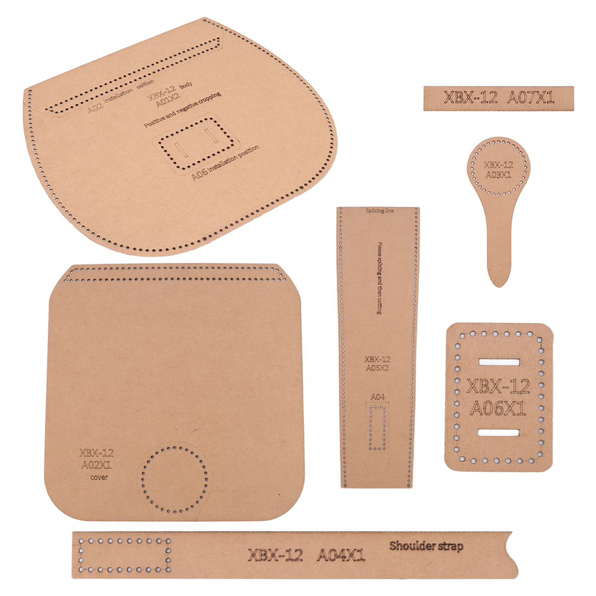 A06K DIY Leather Tool Kit Kraf - Sewing Production recension och pris
