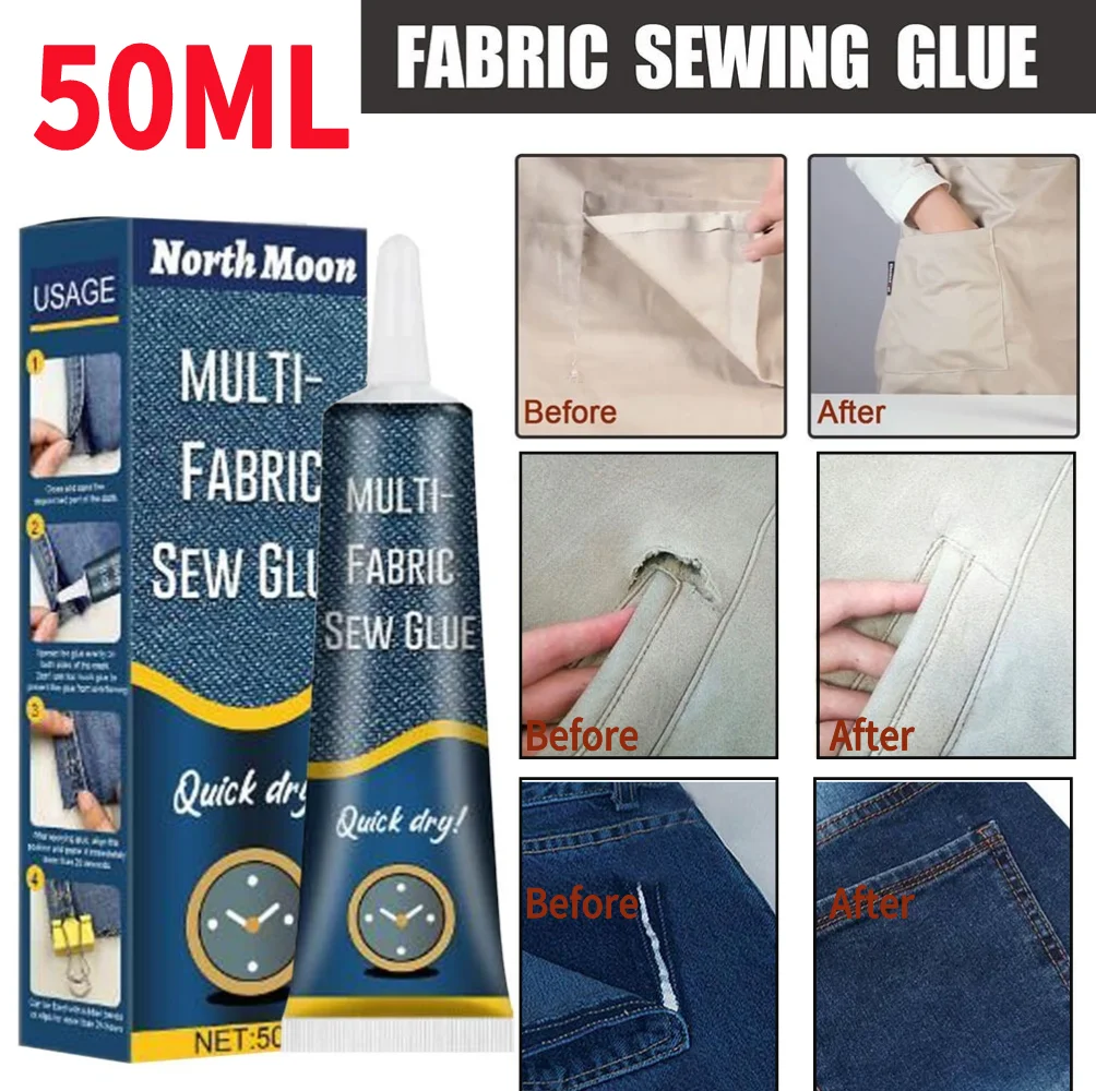 50ml Fabric Glue Quick Dry Fab - Sewing Technology recension och pris