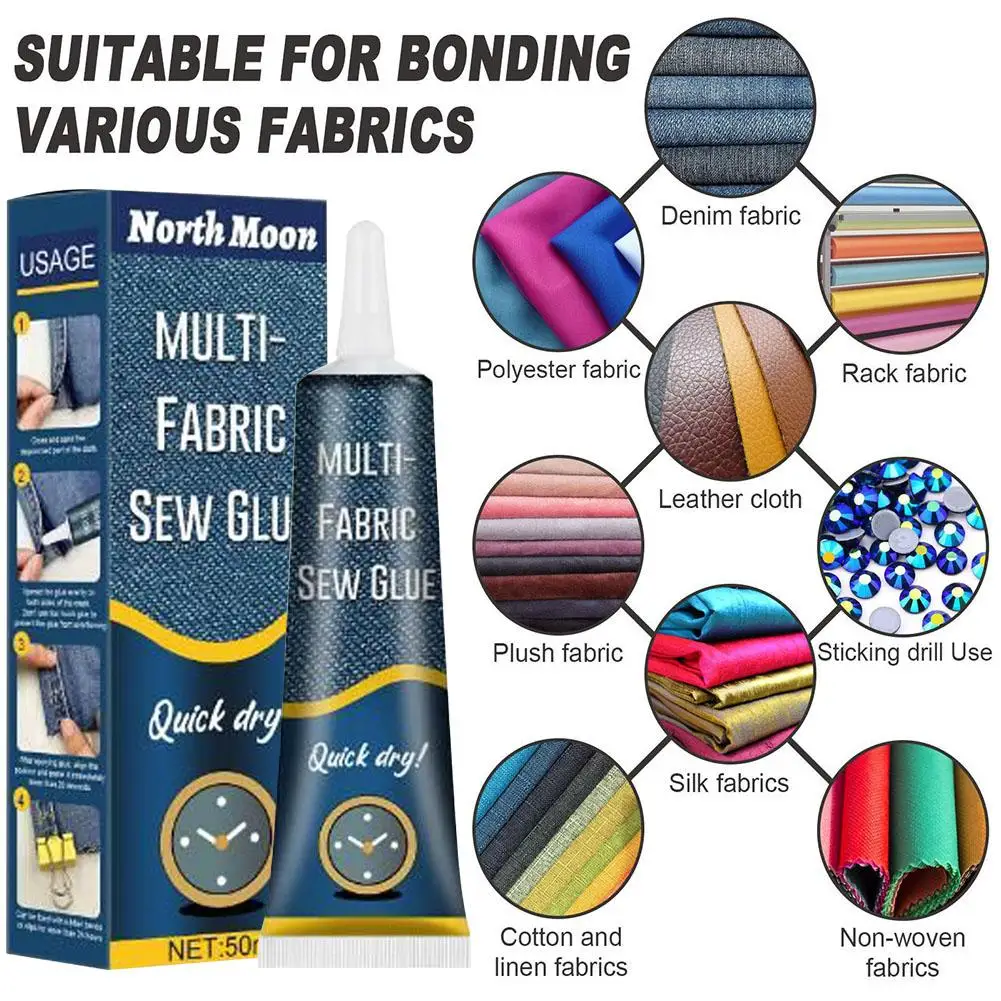 50ml Fabric Glue Quick Dry Fab - Sewing Technology recension och pris