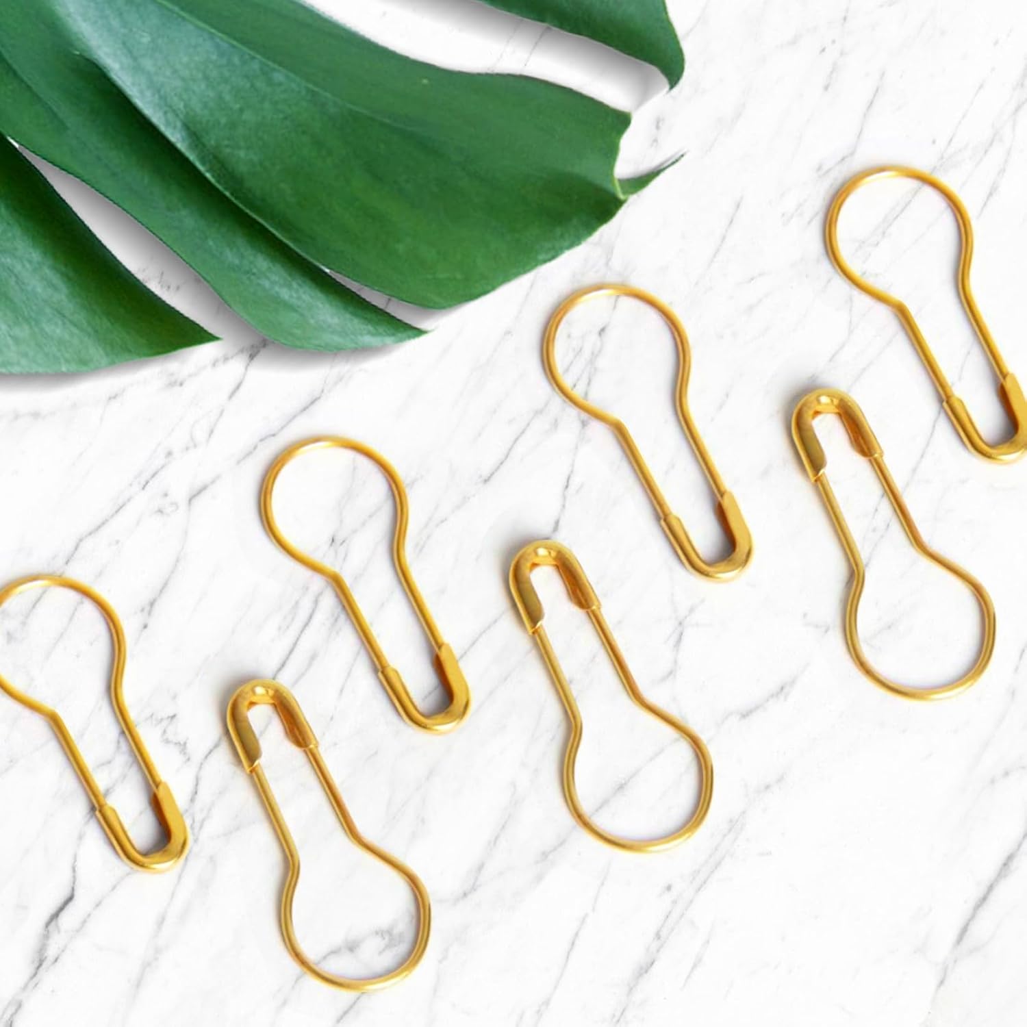 1000 Pcs 22mm Gold Safety Pins - Sewing Production recension och pris