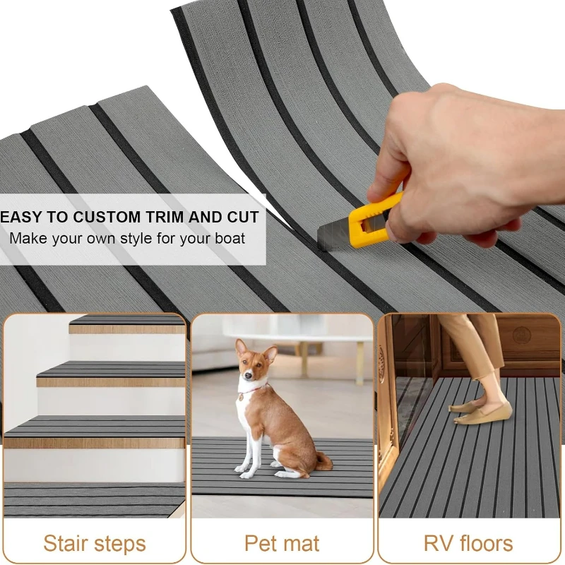 1200/2400x450x6mm EVA Foam Boa - Cutting Mat Self Heal recension och pris